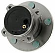 SET-MO512347-2 Rear, Driver and Passenger Side Wheel Hub, 5 Lugs, With Bearing, Problem Solver Series
