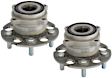 SET-MO512392-2 Rear, Driver and Passenger Side Wheel Hub, 5 Lugs, With Bearing, AWD, Problem Solver Series