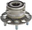SET-MO512392-2 Rear, Driver and Passenger Side Wheel Hub, 5 Lugs, With Bearing, AWD, Problem Solver Series