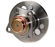 SET-MO512393-2 Rear, Driver and Passenger Side Wheel Hub, 5 Lugs, Sensor Included, AWD, 2.0L, 4Cyl