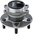 SET-MO512394-2 Rear, Driver and Passenger Side Wheel Hub, 5 Lugs, With Bearing, FWD, Problem Solver Series