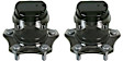 SET-MO512398-2 Rear, Driver and Passenger Side Wheel Hub, 5 Lugs, With Bearing, FWD, 2.5L, 4Cyl, Problem Solver Series