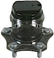 SET-MO512398-2 Rear, Driver and Passenger Side Wheel Hub, 5 Lugs, With Bearing, FWD, 2.5L, 4Cyl, Problem Solver Series