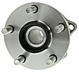 SET-MO512401-2 Rear, Driver and Passenger Side Wheel Hub, 5 Lugs, With Bearing,, Problem Solver Series