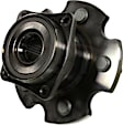 SET-MO512404-2 Rear, Driver and Passenger Side Wheel Hub, 5 Lugs, With Bearing, AWD, 2.4L, 4Cyl, Problem Solver Series