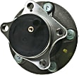 SET-MO512409-2 Rear, Driver and Passenger Side Wheel Hub, 5 Lugs, With Bearing, Problem Solver Series