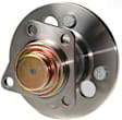 SET-MO512411-2 Rear, Driver and Passenger Side Wheel Hub, 5 Lugs, With Bearing,, Problem Solver Series
