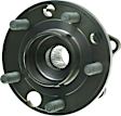 SET-MO512412-2 Rear, Driver and Passenger Side Wheel Hub, 5 Lugs, With Bearing, AWD, 2.5L, 5Cyl, Problem Solver Series