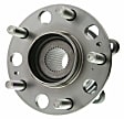 SET-MO512417-2 Rear, Driver and Passenger Side Wheel Hub, 5 Lugs, With Bearing, Problem Solver Series