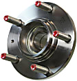 SET-MO512428-2 Rear, Driver and Passenger Side Wheel Hub, 5 Lugs, With Bearing, Problem Solver Series
