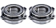 SET-MO512433-2 Rear, Driver and Passenger Side Wheel Hub, 4 Lugs, Bearing included,, Problem Solver Series