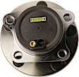 SET-MO512445-2 Rear, Driver and Passenger Side Wheel Hub, 5 Lugs, FWD
