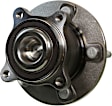 SET-MO512447-2 Rear, Driver and Passenger Side Wheel Hub, 5 Lugs, With Bearing, 1.4L, 4Cyl, Problem Solver Series