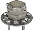 SET-MO512448-2 Rear, Driver and Passenger Side Wheel Hub, 5 Lugs, With Bearing, FWD, Problem Solver Series