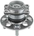 SET-MO512483-2 Rear, Driver and Passenger Side Wheel Hub, 4 Lugs, With Bearing, 1.6L, 4Cyl, Problem Solver Series