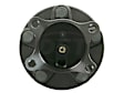SET-MO512486-2 Rear, Driver and Passenger Side Wheel Hub, 5 Lugs, Sensor Included, FWD