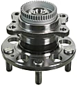 SET-MO512492-2 Rear, Driver and Passenger Side Wheel Hub, 5 Lugs, With Bearing, Problem Solver Series