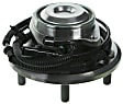 SET-MO512493-2 Rear, Driver and Passenger Side Wheel Hub, 5 Lugs, With Bearing, 3.6L, 6Cyl, Problem Solver Series