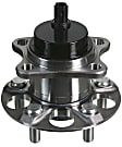 SET-MO512505-2 Rear, Driver and Passenger Side Wheel Hub, 5 Lugs, With Bearing, 1.8L, 4Cyl, Problem Solver Series
