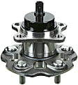 SET-MO512509-2 Rear, Driver and Passenger Side Wheel Hub, 5 Lugs, With Bearing, Problem Solver Series