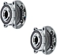 SET-MO512513-2 2-Wheel Set Wheel Hubs, includes Bearing and ABS Sensor, 5 x 4.33 in. Bolt Pattern, 2.75 in. Brake Pilot Dia., 5.12 in. Flange Dia., 1.91 in. Flange Offset, 3.61 in. Hub Pilot Dia.