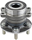 SET-MO512518-2 Rear, Driver and Passenger Side Wheel Hub, 5 Lugs, With Bearing, Problem Solver Series