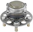 SET-MO512538-2 Rear, Driver and Passenger Side Wheel Hub, 4 Lugs, With Bearing,, Problem Solver Series