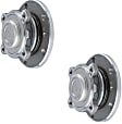 SET-MO512543-2 Rear, Driver and Passenger Side Wheel Hub, 5 Lugs, With Bearing, FWD, 1.6L, 4Cyl, Problem Solver Series