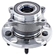 SET-MO512546-2 Rear, Driver and Passenger Side Wheel Hub, 5 Lugs, With Bearing, Problem Solver Series