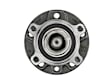 SET-MO512568-2 Rear, Driver and Passenger Side Wheel Hub, 5 Lugs, With Bearing, Sensor Included, FWD