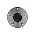 SET-MO512570-2 Rear, Driver and Passenger Side Wheel Hub, 5 Lugs, Sensor Included