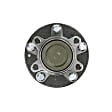 SET-MO512570-2 Rear, Driver and Passenger Side Wheel Hub, 5 Lugs, Sensor Included