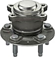 SET-MO512572-2 Rear, Driver and Passenger Side Wheel Hub, 5 Lugs, With Bearing, Problem Solver Series