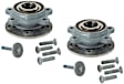 SET-MO512576-2 Front or Rear, Driver and Passenger Side Wheel Hub, 5 Lugs, With Bearing