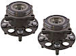 SET-MO512584-2 Rear, Driver and Passenger Side Wheel Hub, 5 Lugs, With Bearing, Sensor Included, AWD