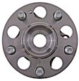 SET-MO512584-2 Rear, Driver and Passenger Side Wheel Hub, 5 Lugs, With Bearing, Sensor Included, AWD