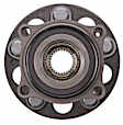 SET-MO512584-2 Rear, Driver and Passenger Side Wheel Hub, 5 Lugs, With Bearing, Sensor Included, AWD