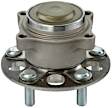 SET-MO512585-2 Rear, Driver and Passenger Side Wheel Hub, 5 Lugs, With Bearing, FWD, 3.5L, 6Cyl
