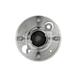 SET-MO512587-2 Rear, Driver and Passenger Side Wheel Hub, 4 Lugs, With Bearing, Sensor Included, 1.4L, 4Cyl