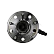 SET-MO512595-2 Rear, Driver and Passenger Side Wheel Hub, 5 Lugs, With Bearing, Sensor Included, 3.6L, 6Cyl