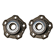 SET-MO512598-2 Wheel Hub, 5 Lugs, Sensor Included,, Problem Solver Series
