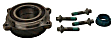 SET-MO512626-2 Rear, Driver and Passenger Side Wheel Hub, 4 Lugs, With Bearing