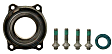 SET-MO512626-2 Rear, Driver and Passenger Side Wheel Hub, 4 Lugs, With Bearing