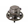 SET-MO512633-2 Rear, Driver and Passenger Side Wheel Hub, 5 Lugs, Sensor Included, FWD, Problem Solver Series