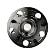 SET-MO512634-2 Rear, Driver and Passenger Side Wheel Hub, 5 Lugs, With Bearing, Sensor Not Included