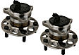 SET-MO512635-2 Rear Wheel Hub, 5 Lugs, Sensor Included, 1.6L, 4Cyl