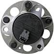 SET-MO512635-2 Rear Wheel Hub, 5 Lugs, Sensor Included, 1.6L, 4Cyl