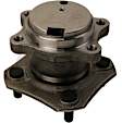 SET-MO512637-2 Rear, Driver and Passenger Side Wheel Hub, 4 Lugs, With Bearing, 2.0L, 4Cyl