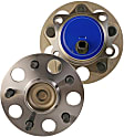 SET-MO512644-2 Rear, Driver and Passenger Side Wheel Hub, 5 Lugs, With Bearing