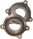 SET-MO512652-2 Rear, Driver and Passenger Side Wheel Hub, 4 Lugs, With Bearing